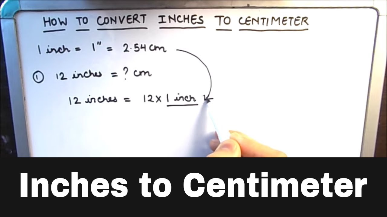 How to convert Inches to Centimeters and convert to online - Dark World ...